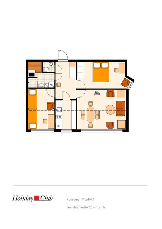 Club Kuusamon Tropiikki Apartment *